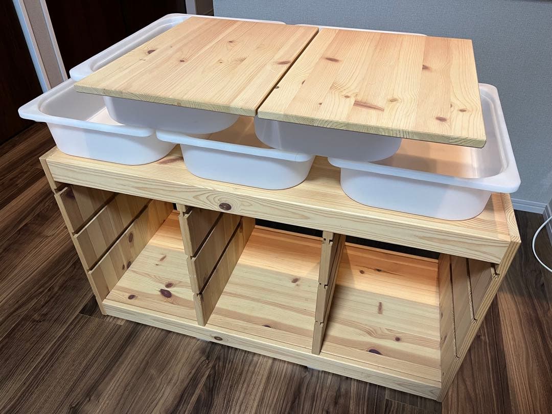 （ざらめ）イケア トロファスト IKEA Trofast ボックス収納