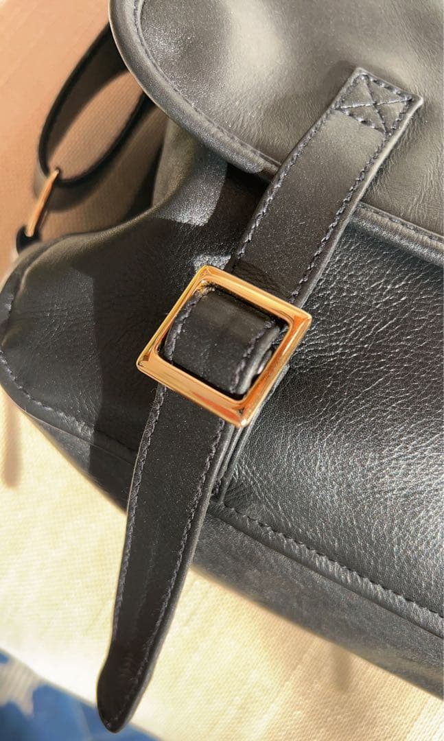 CCU / FLAP SHOULDER BAG M レザー ショルダーバッグ