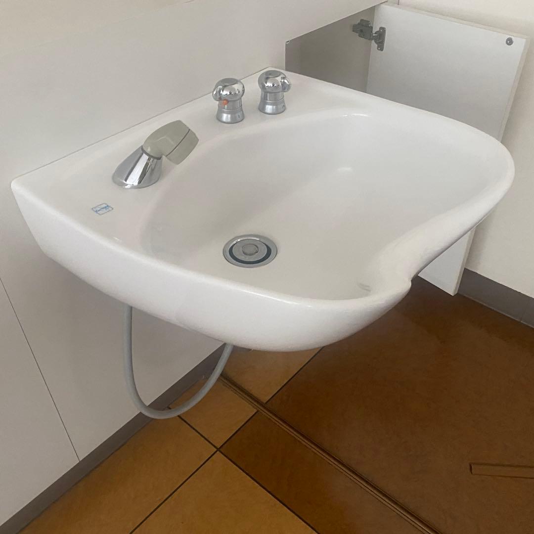 大広製シャンプーボール　上部サーモ付き　取り付け金具有り　美容室