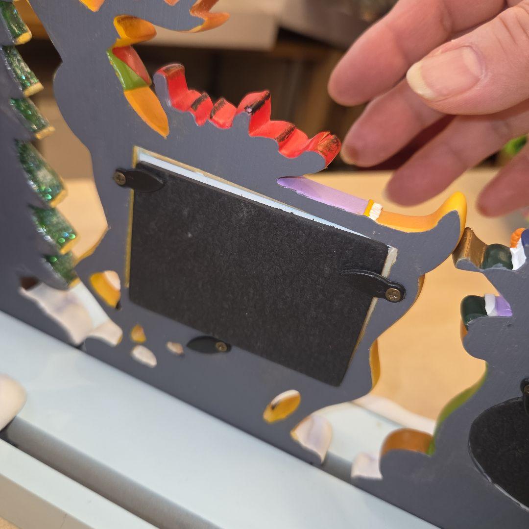 クリスマス装飾品 付きフレーム5個付き