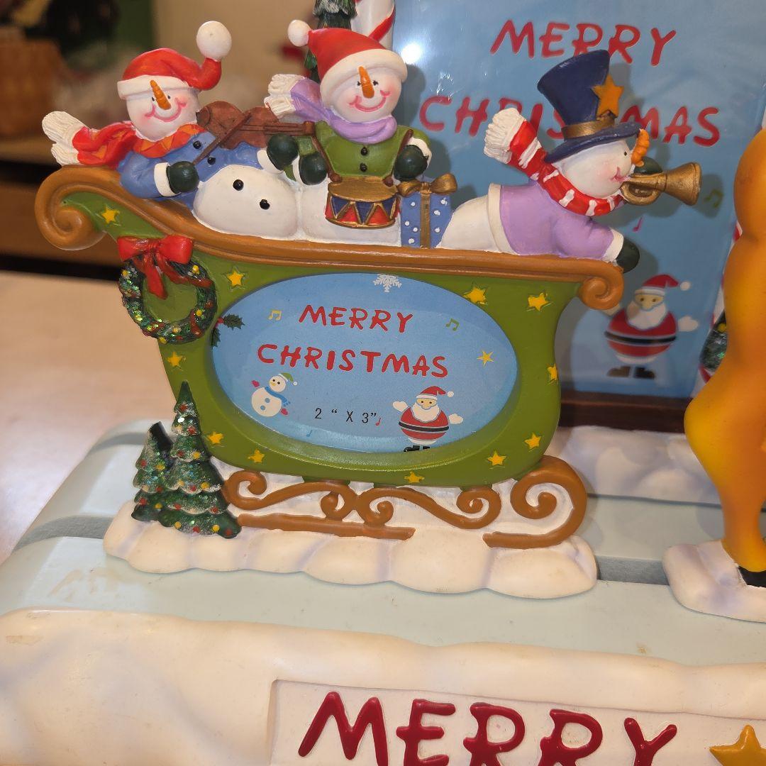 クリスマス装飾品 付きフレーム5個付き