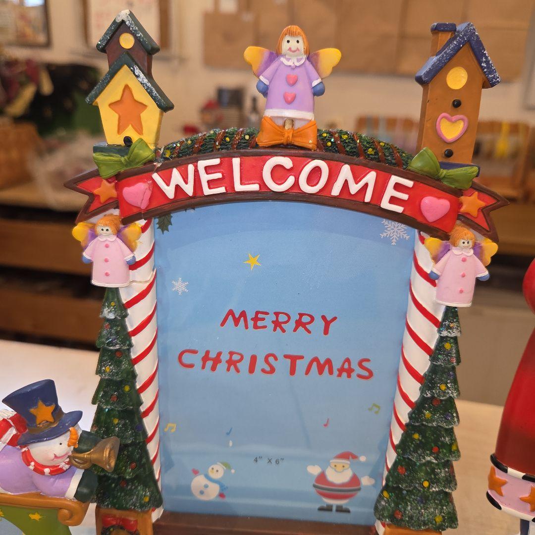 クリスマス装飾品 付きフレーム5個付き