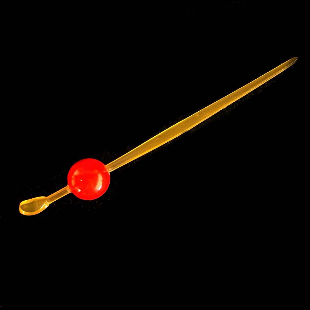 日本髪 髪飾り 七五三(7歳) 橙色