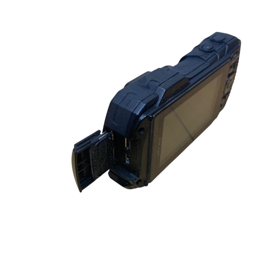 ≪防水カメラ≫RICOH リコー WG-50 防水 ブラック アウトドアに！