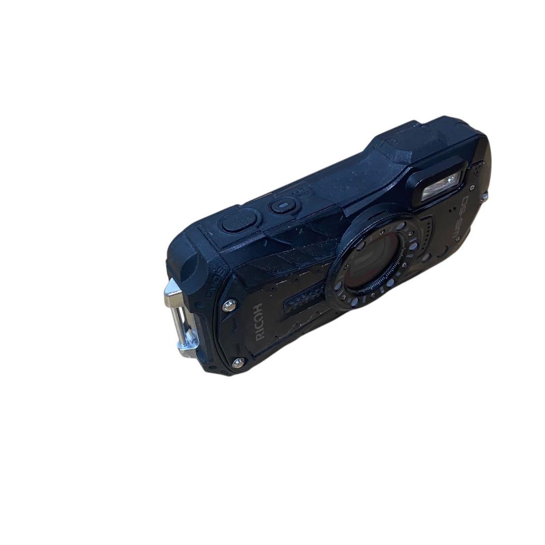 ≪防水カメラ≫RICOH リコー WG-50 防水 ブラック アウトドアに！