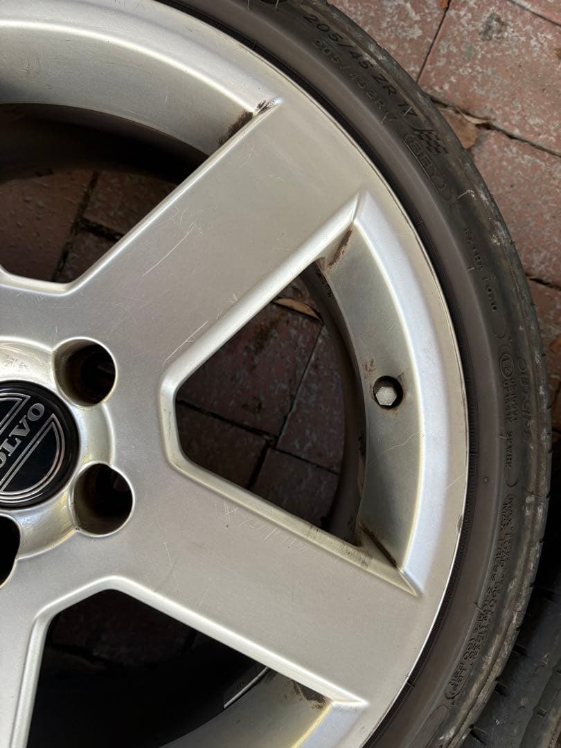 ボルボ V70R 純正ホイールセット