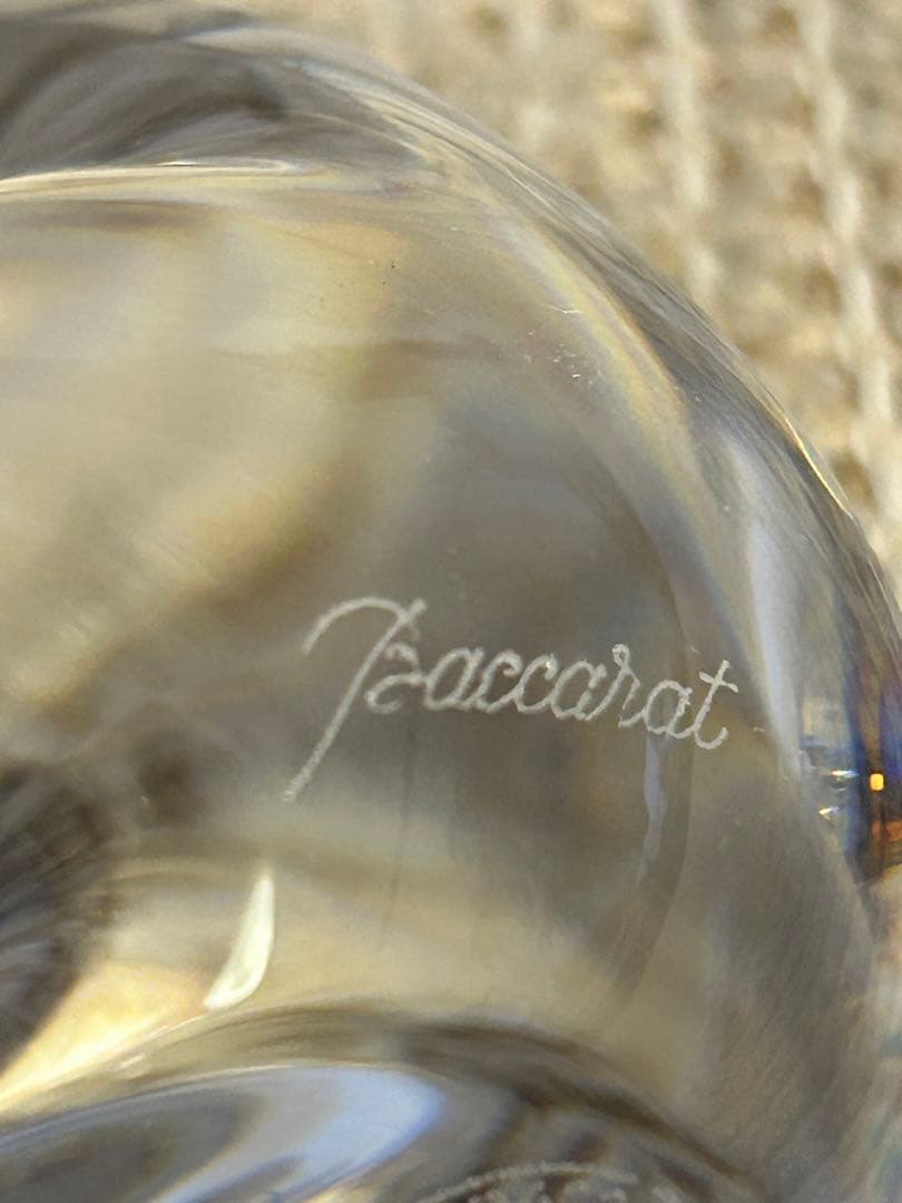 Baccarat バカラ　置き物　うさぎ　ラビット　アンティーク
