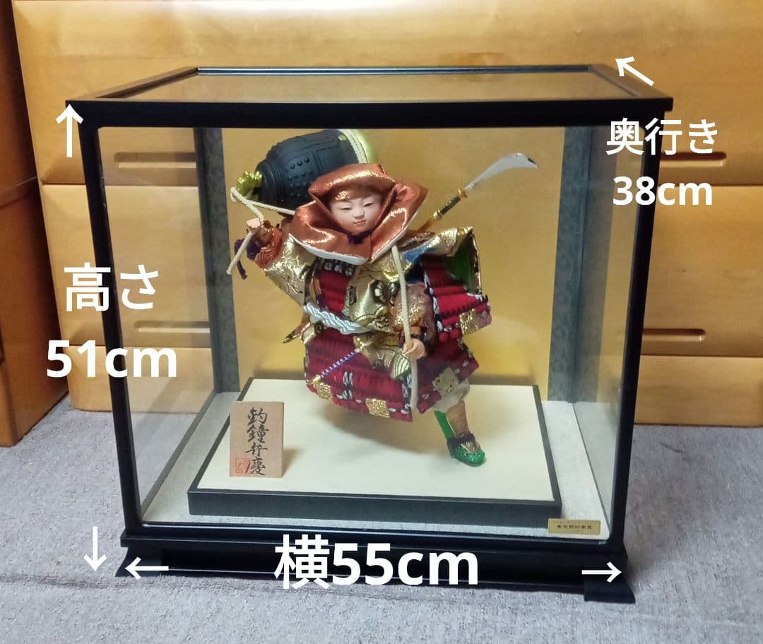 釣鐘弁慶人形