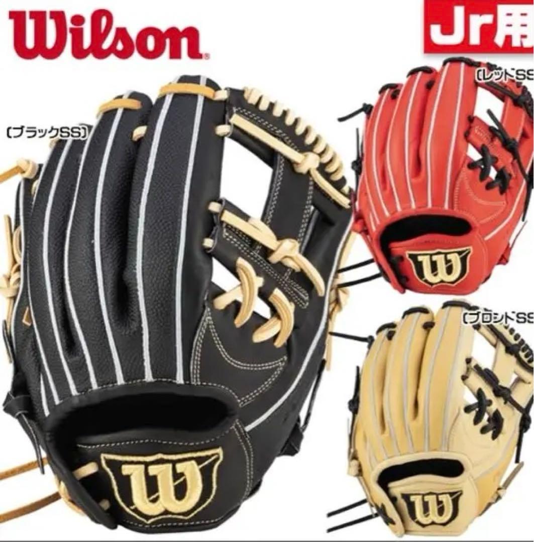 【最終値下げ、レア】ウィルソン　Wilson　少年軟式グラブ　小指2本入れ