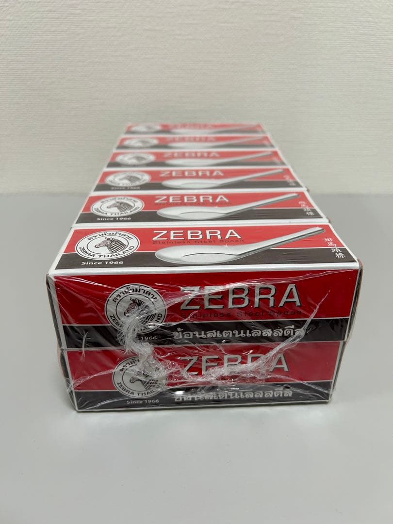 新品未使用 正規品 ZEBRA スプーン13cm 1ダース(12箱) 144個