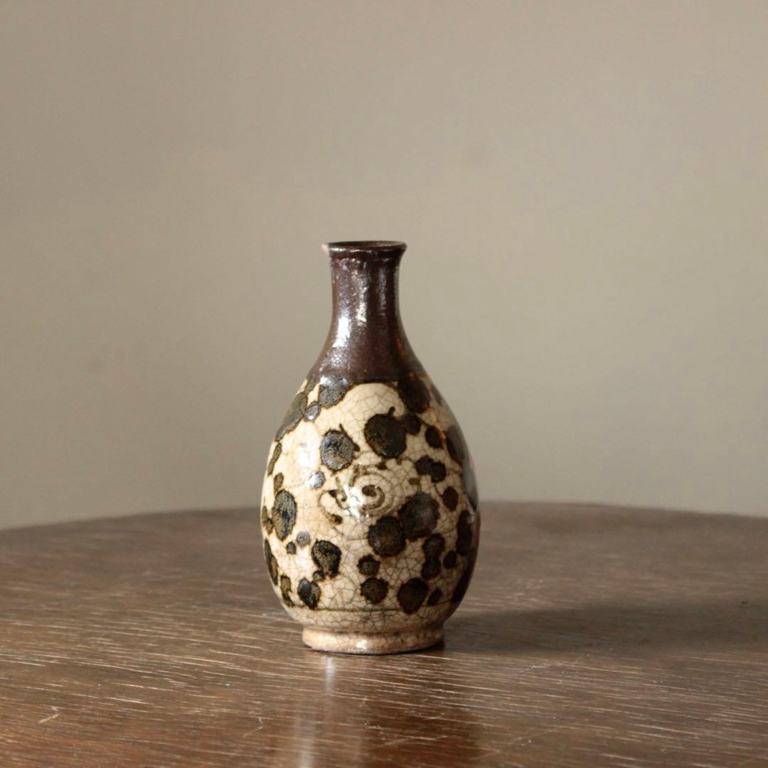 鉄絵 徳利 酒器 古美術 古道具 絵瀬戸 アンティーク とくり