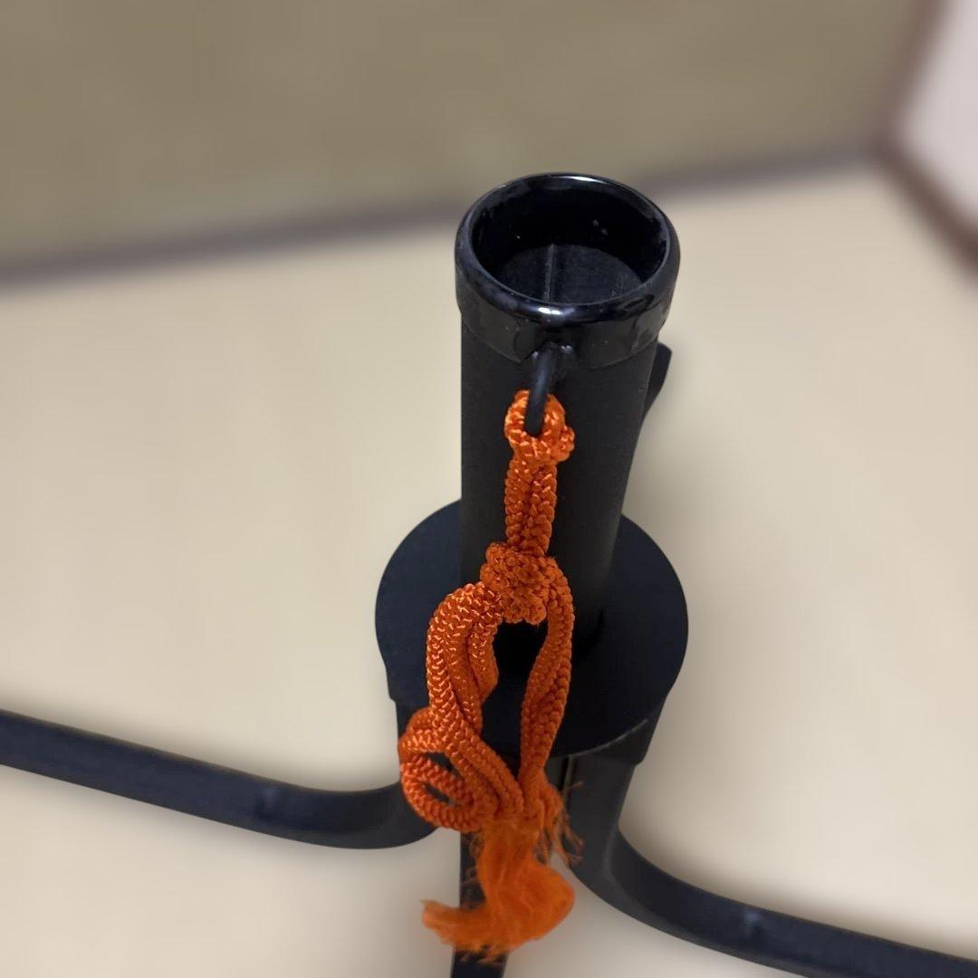 【茶道具】傘立（紙箱）クイ、ハンマーセット