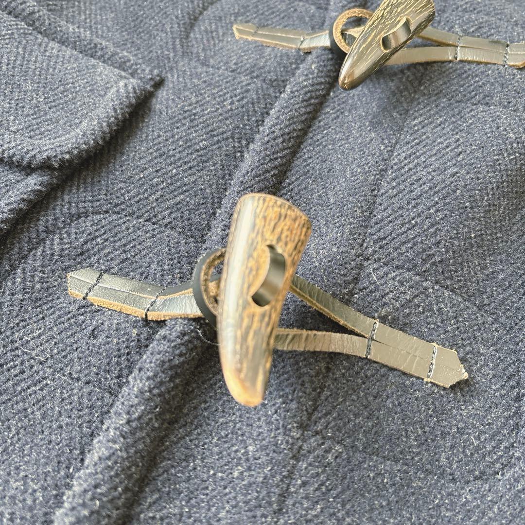 希少☆レインチーター　moorbrook ダッフルコート　英国製　ヘリンボーン