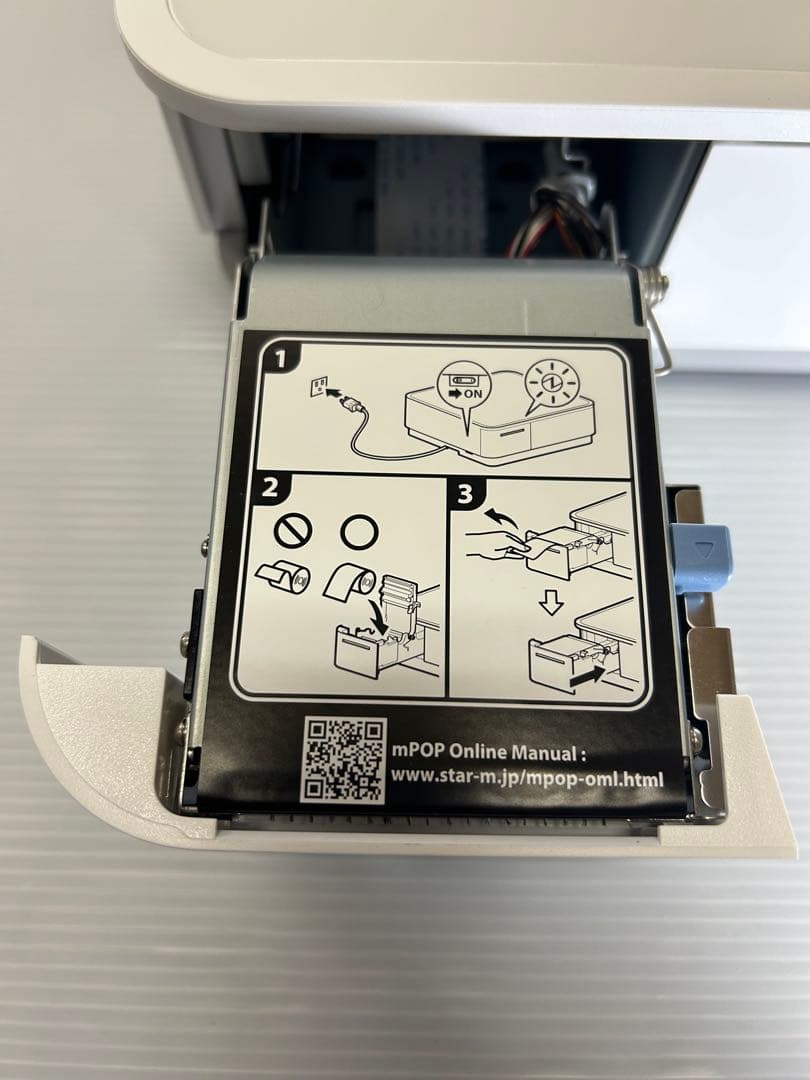 エアレジ　スター精密mPOP10CI バーコードリーダー付き　有線接続モデル