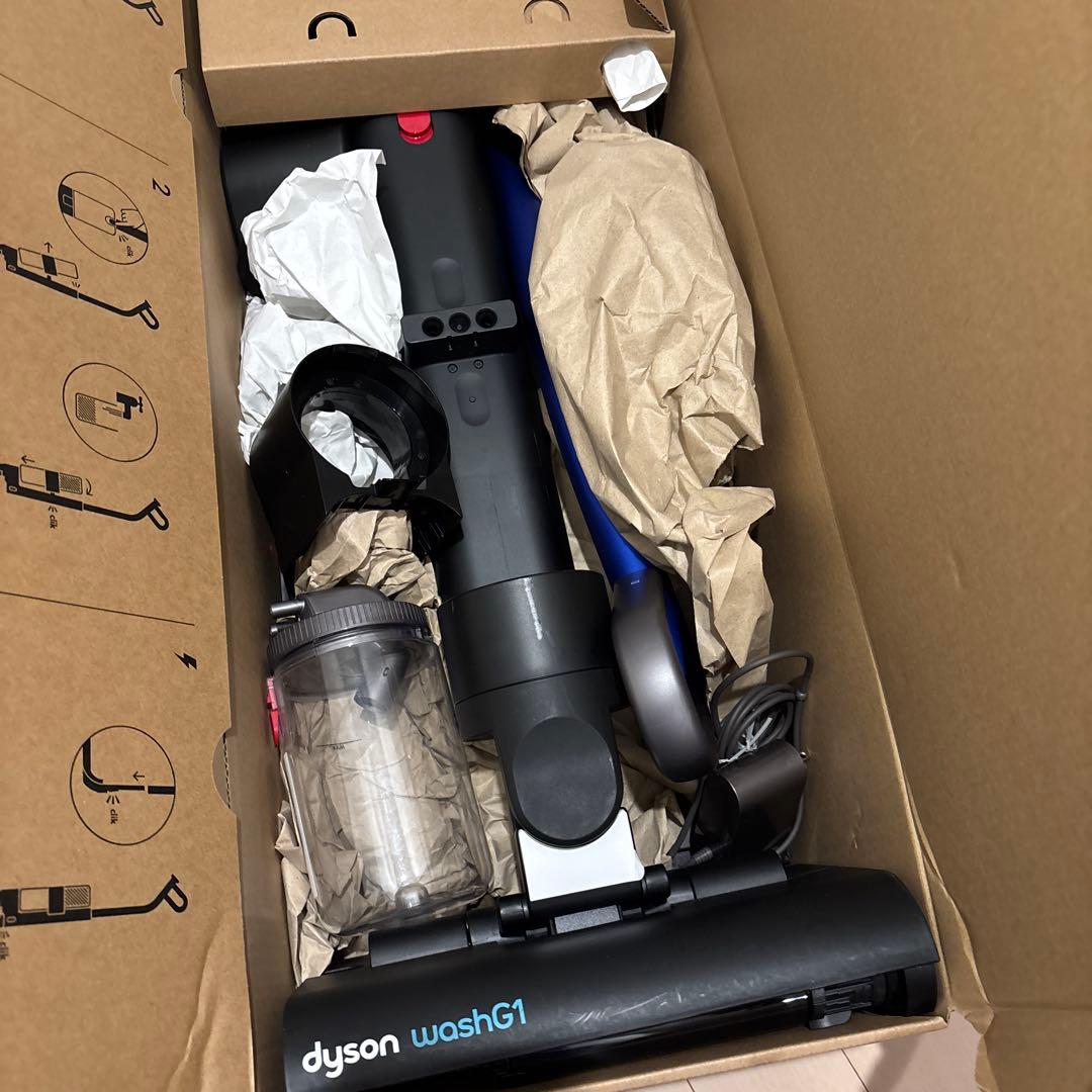 ダイソン WR01 ウォッシュG1 水拭きも同時にできる ウルトラブルー