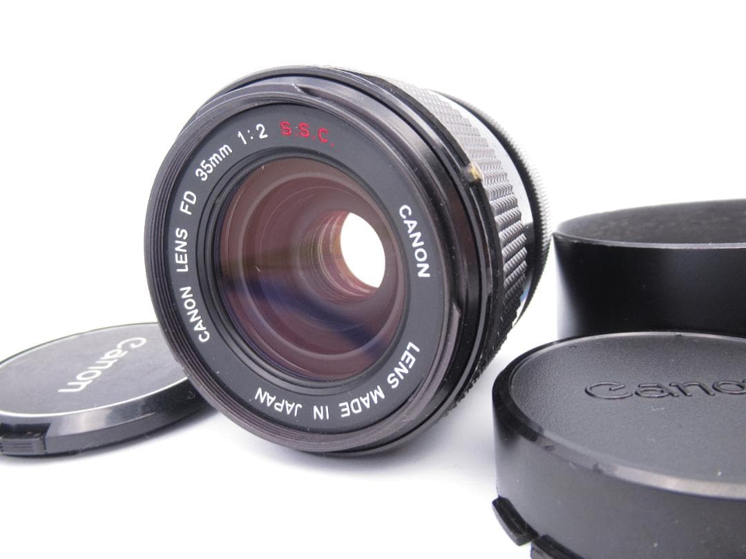 [レア Oマーク] Canon FD 35mm f/2 S.S.C. 管理A44