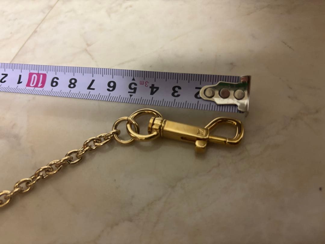 ヴィトン　ポルトクレ　アバントゥール　キーホルダー　ゴールド