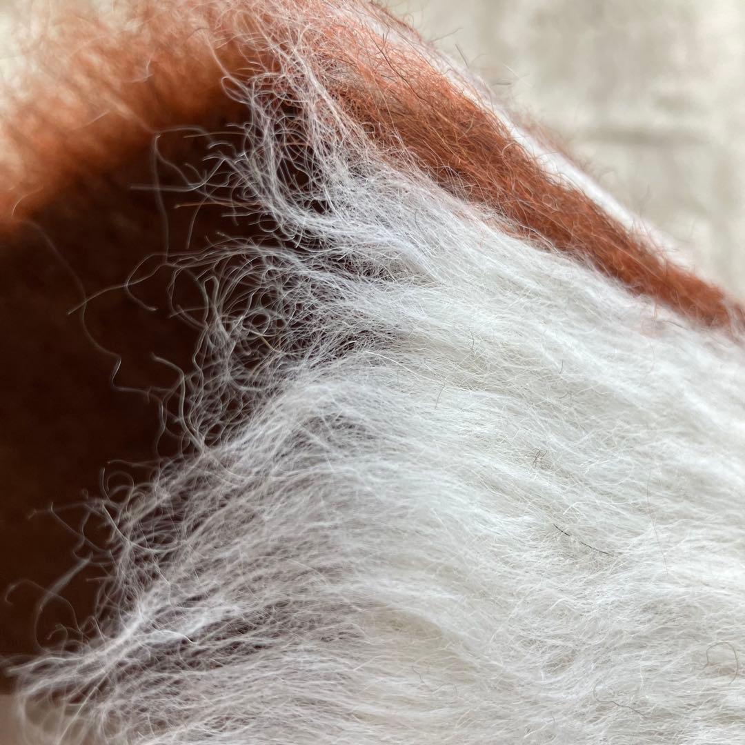 新品✳︎wool100％　チョコ　ミルキー　バッターニエ　トルコヴィンテージラグ