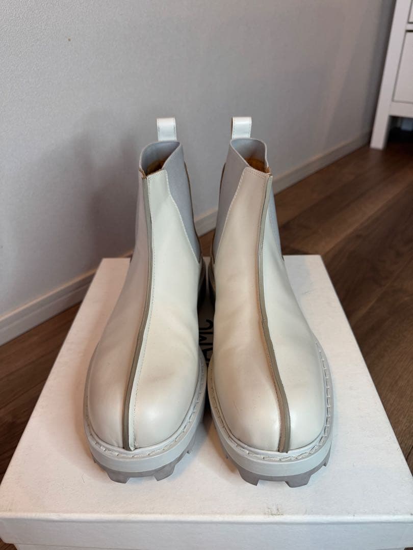 【美品】OAMC レザーサイドゴアブーツ