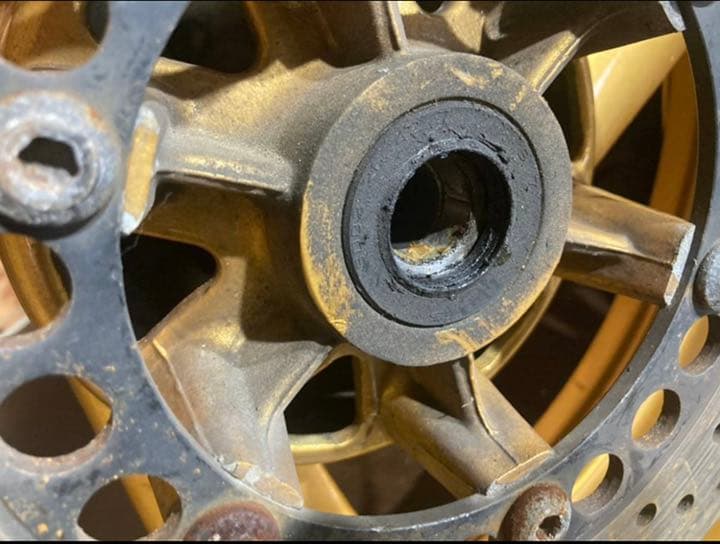 XJR400前後ホイールセット