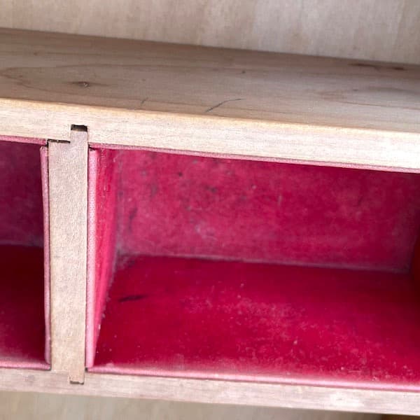 ジャパンビンテージ　天然木ドレッサー　オーク材　Najico　ナジコ　鏡台