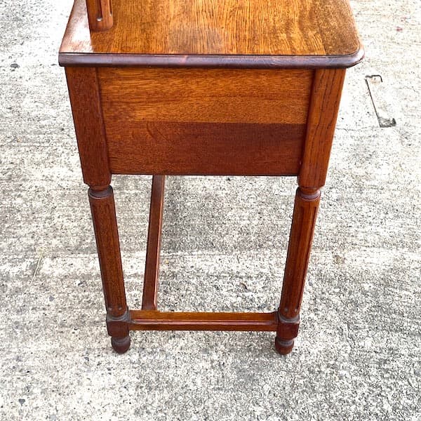 ジャパンビンテージ　天然木ドレッサー　オーク材　Najico　ナジコ　鏡台