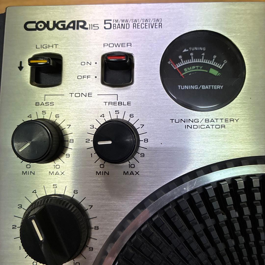 q*1様 national Panasonic COUGAR115 ラジオ