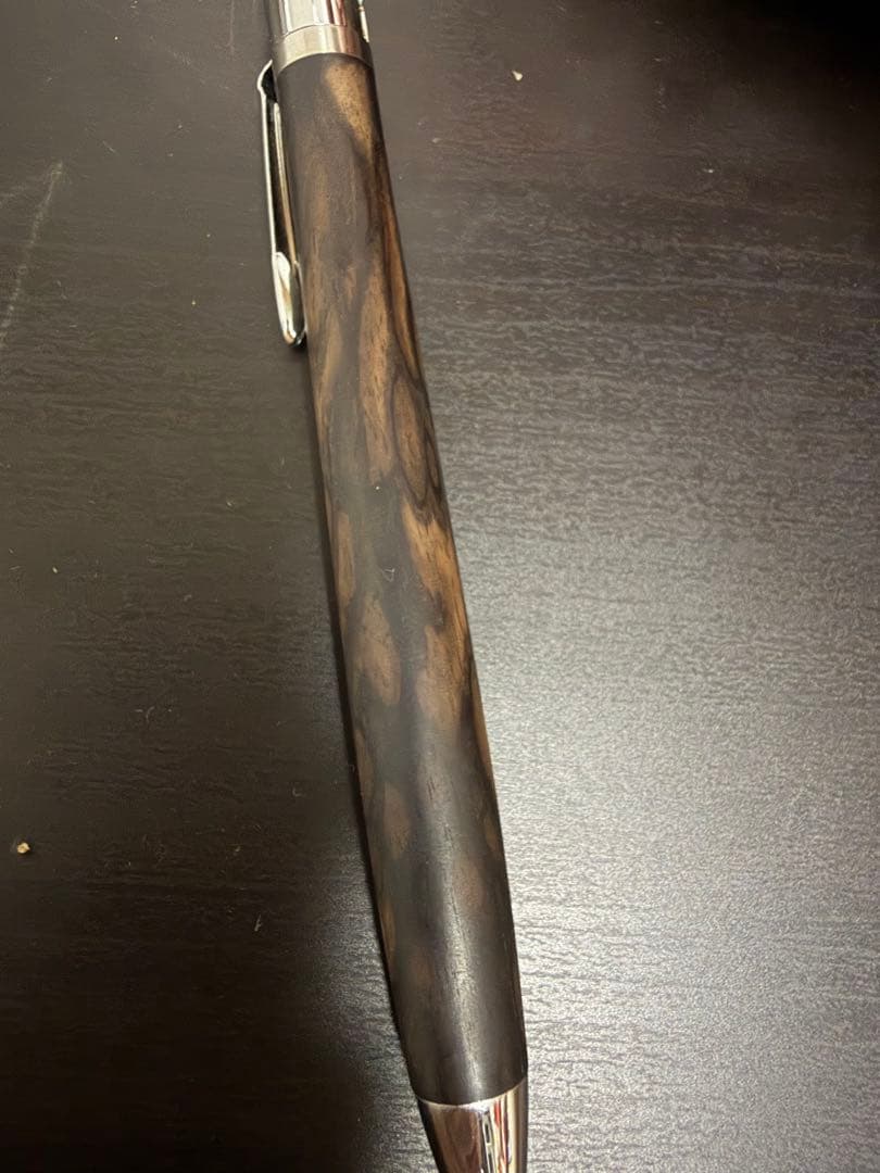 工房楔 黒柿孔雀杢 極上 ルーチェペン