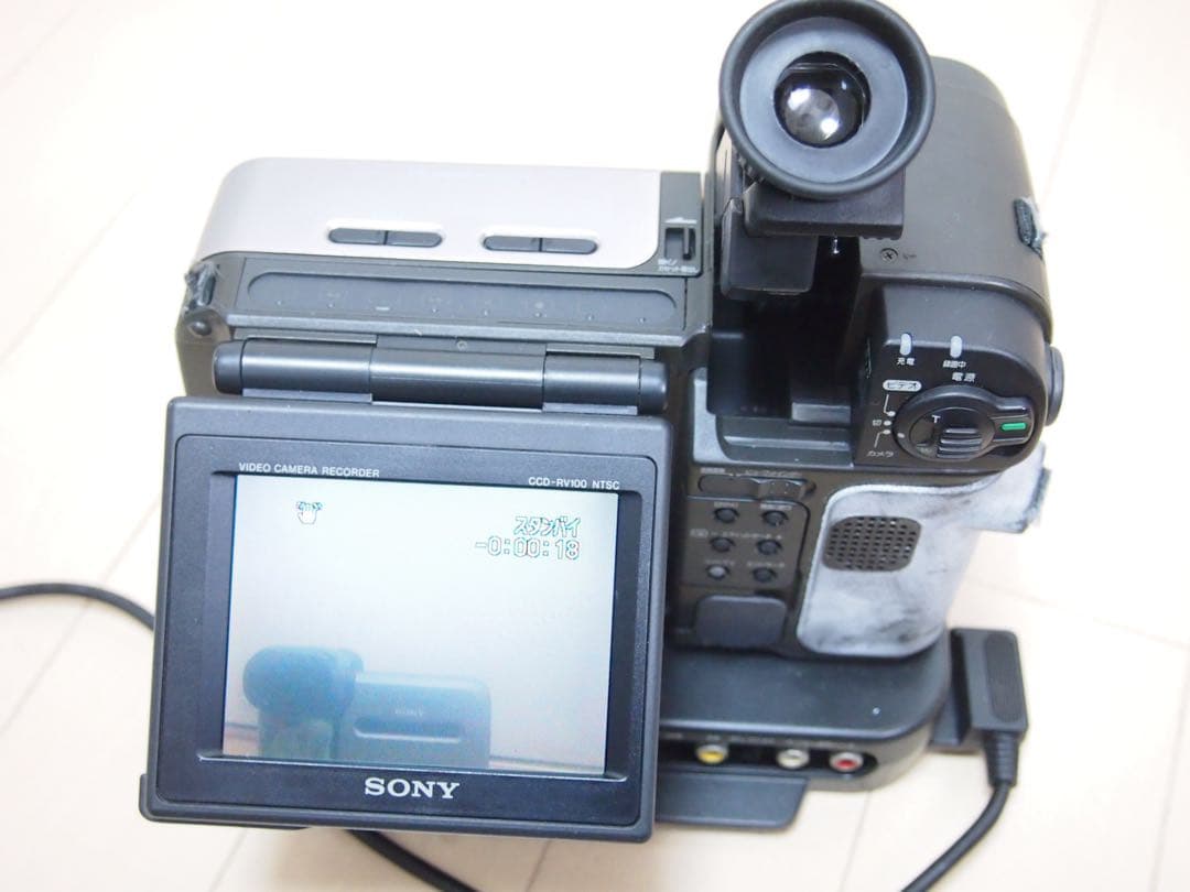 SONY Handycam video Hi8 CCD-RV100 ビデオカメラ