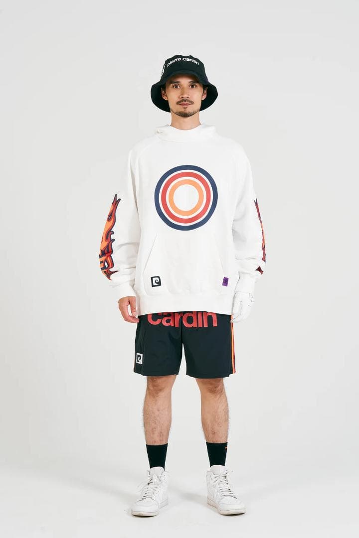 pierre cardin golf fire ゴルフ パーカー ホワイト XL