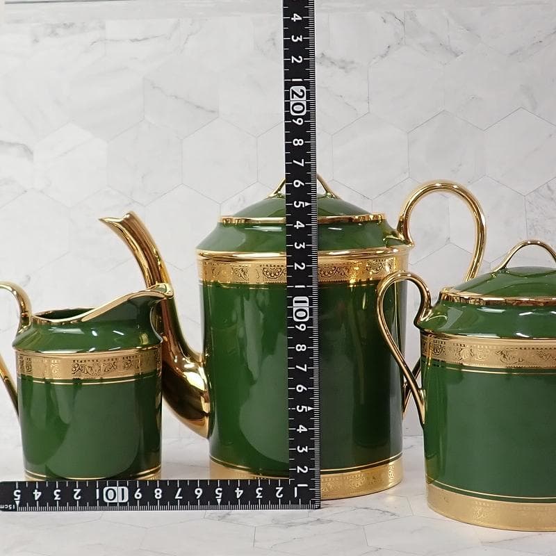 RU-5327 LEGLE PORCELAINE リモージュ ３点 set