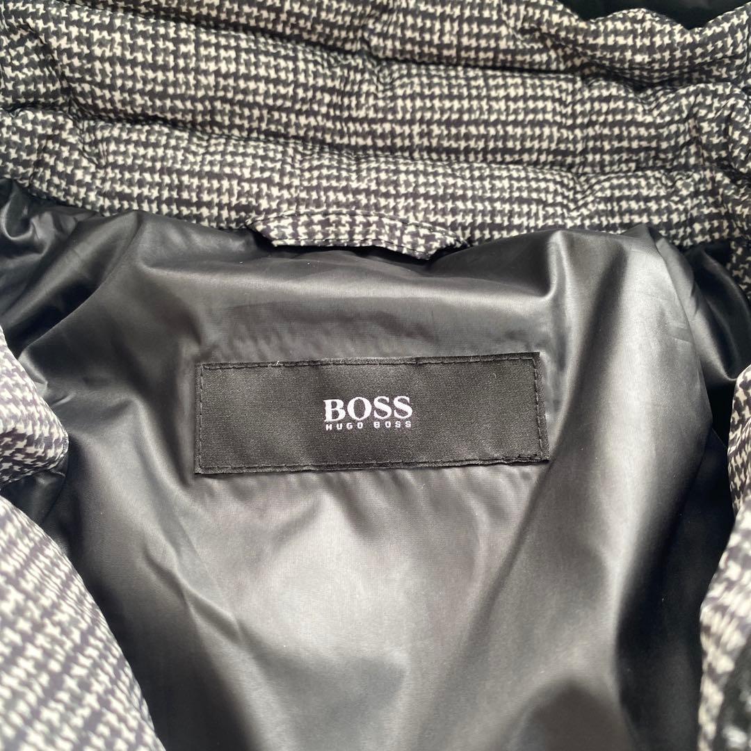 美品　HUGOBOSS ダウンジャケット リアルダウン　ダックダウンフェザー　L