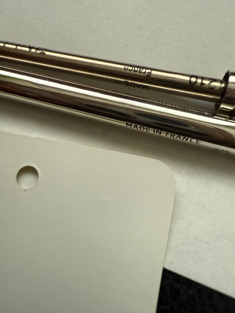 美品☆ケース付　エルメス HERMES スターリングシルバー925 ボールペン