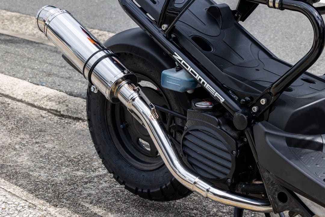 HMS ホンダズーマー50 AF58 ステンレス Ｒ300 マフラー