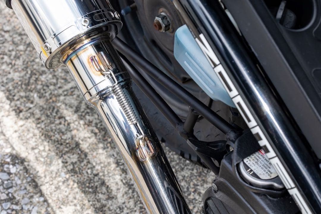 HMS ホンダズーマー50 AF58 ステンレス Ｒ300 マフラー