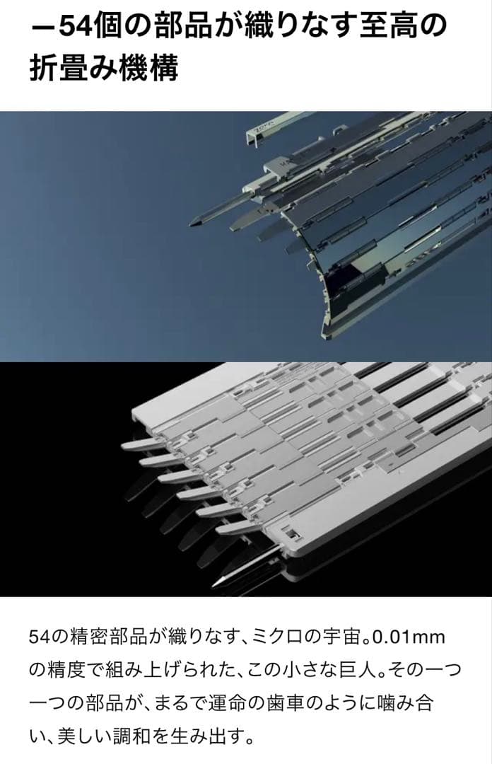 HANCEPT ZERO ハンセプトゼロ カード型変形ボールペン　ダークシルバー