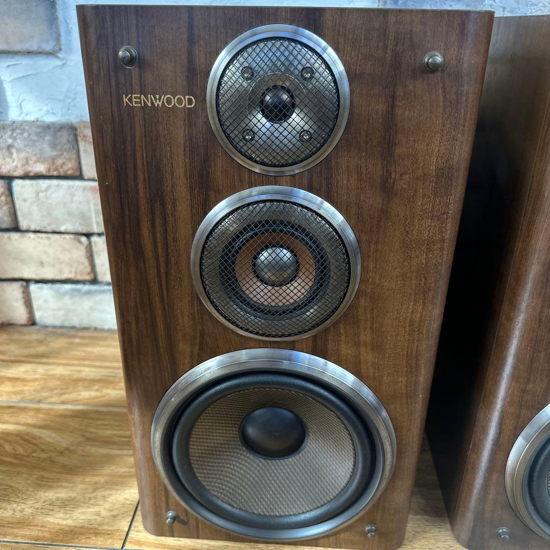 KENWOODケンウッド LS-11ES 名機 ペアセット ブラウン 連番