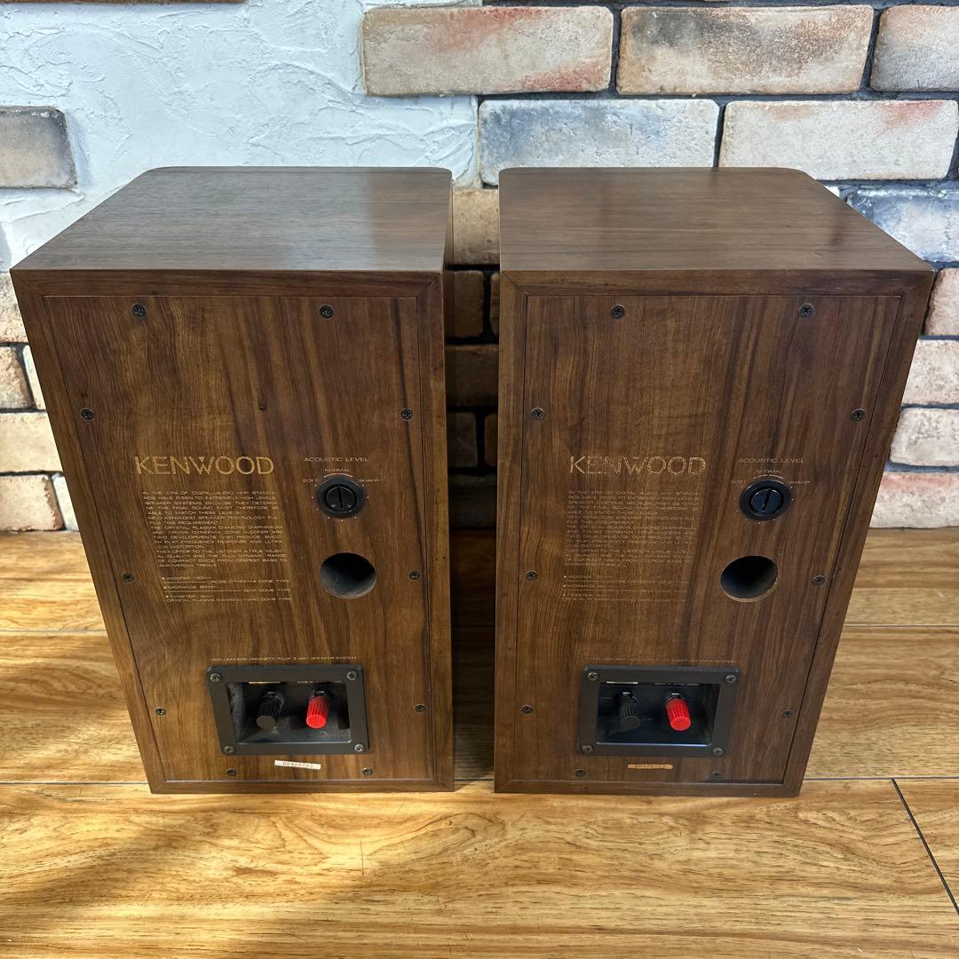 KENWOODケンウッド LS-11ES 名機 ペアセット ブラウン 連番