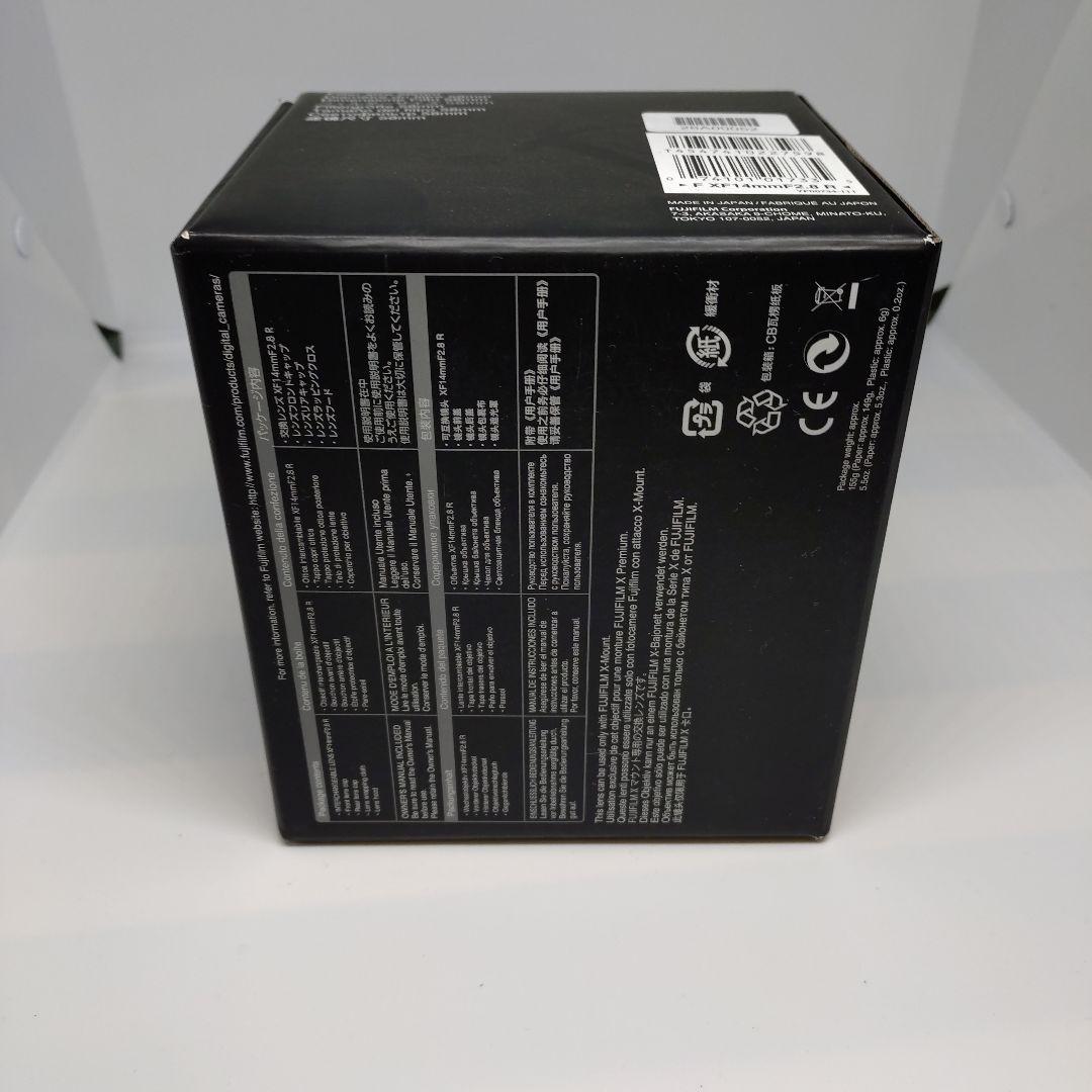 新品未使用　値引相談可　富士フイルムFujinon XF14mm F2.8 R