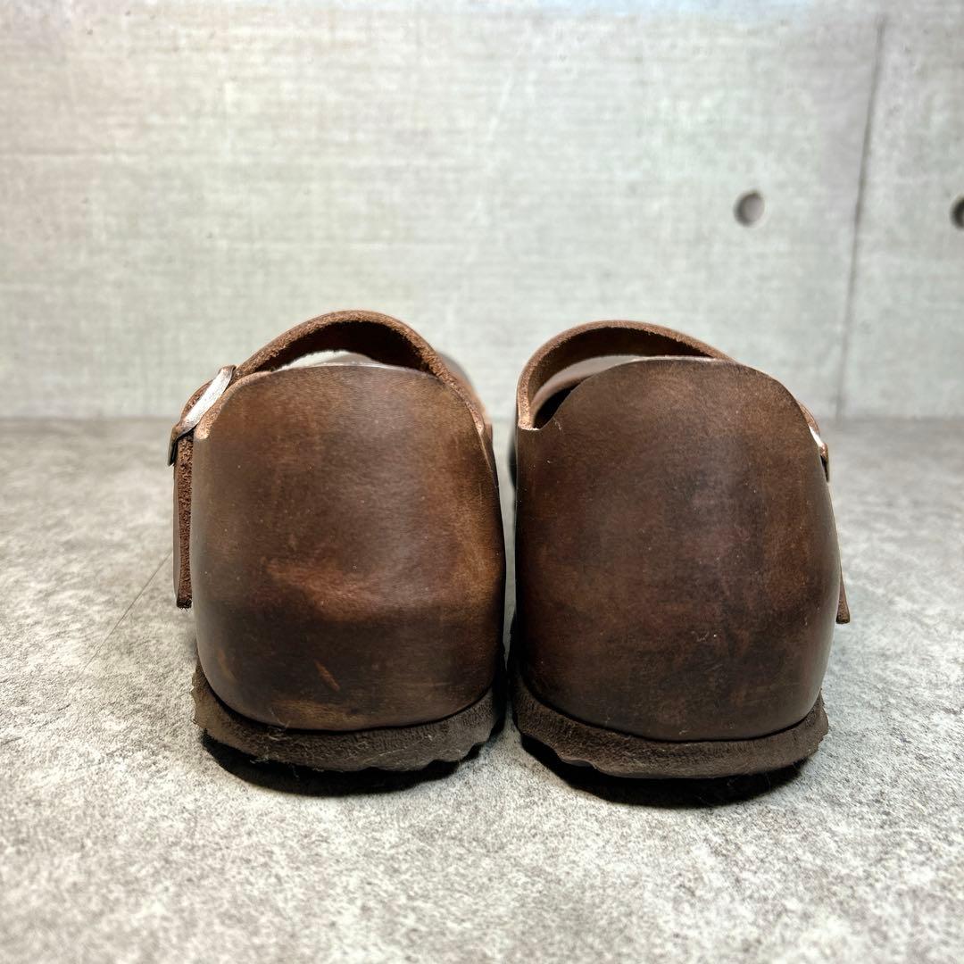 未使用級【ビルケンシュトック】マントバ/MANTOVA/濃茶/廃盤 /ナロー幅◎