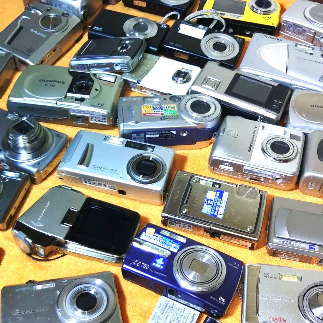 デジタルカメラ46台まとめて 動作 未確認ジャンク。 即購入OK