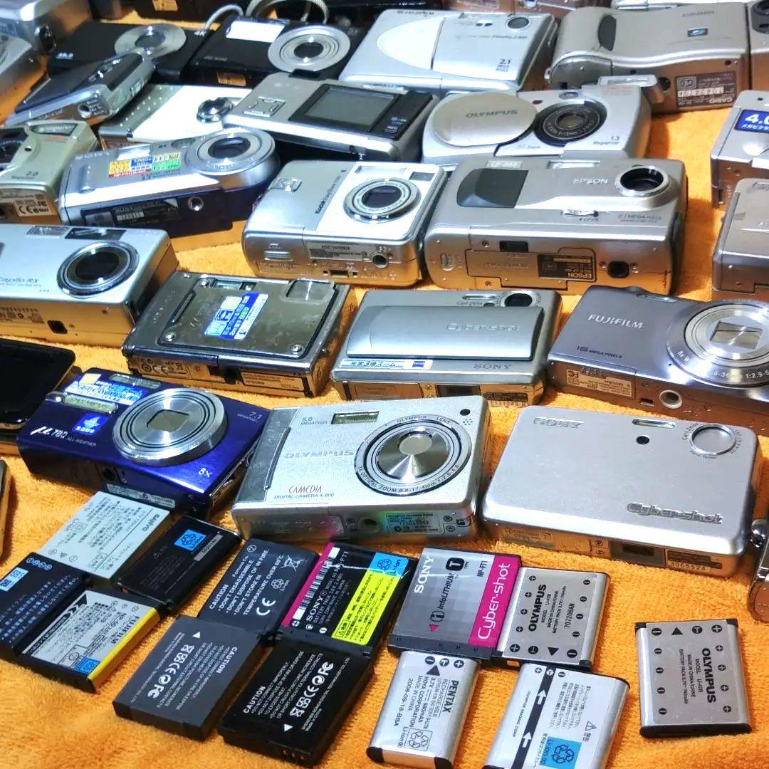 デジタルカメラ46台まとめて 動作 未確認ジャンク。 即購入OK