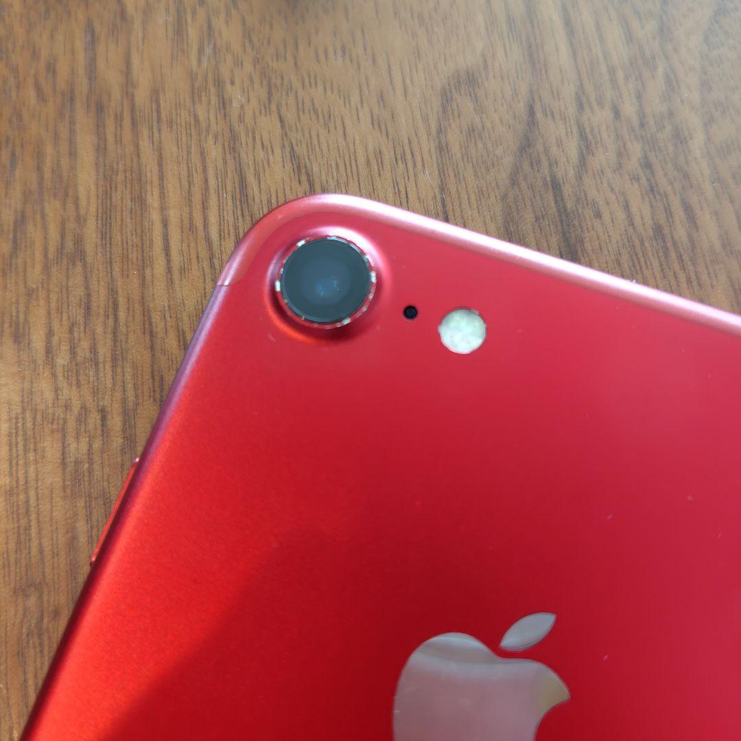 iPhone 7 (PRODUCT)RED 本体　充電ケーブル付