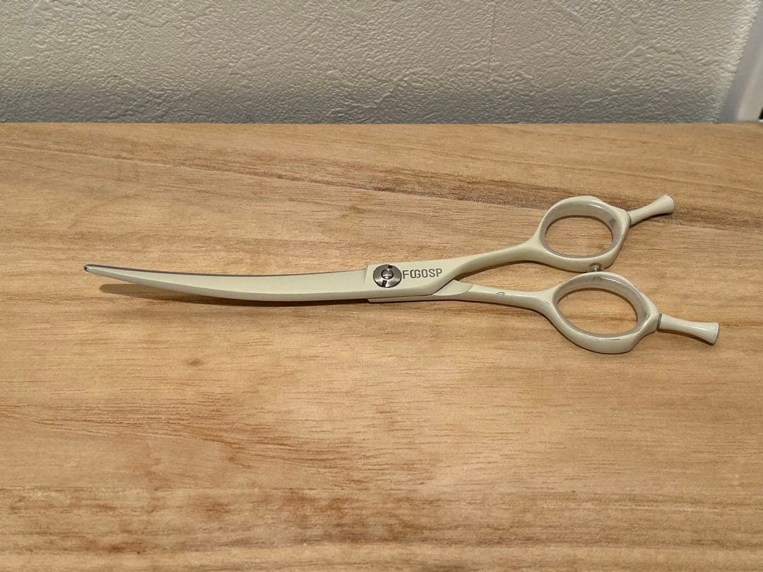 【7インチ】カーブシザー トリミングシザー カーブバサミ ペット用