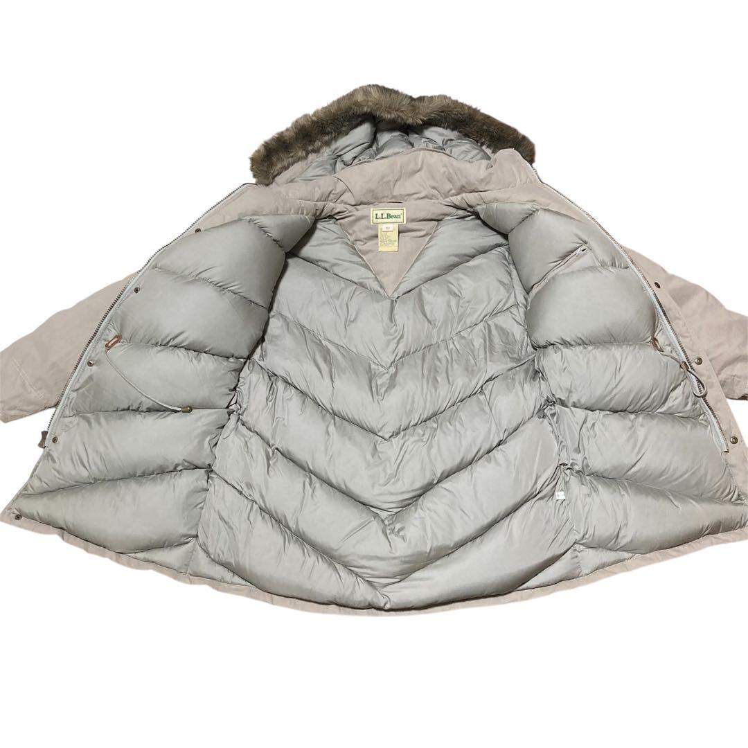 【80s】LLbean エルエルビーン グース ダウンジャケット ベージュ