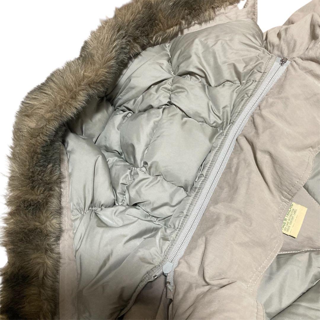 【80s】LLbean エルエルビーン グース ダウンジャケット ベージュ