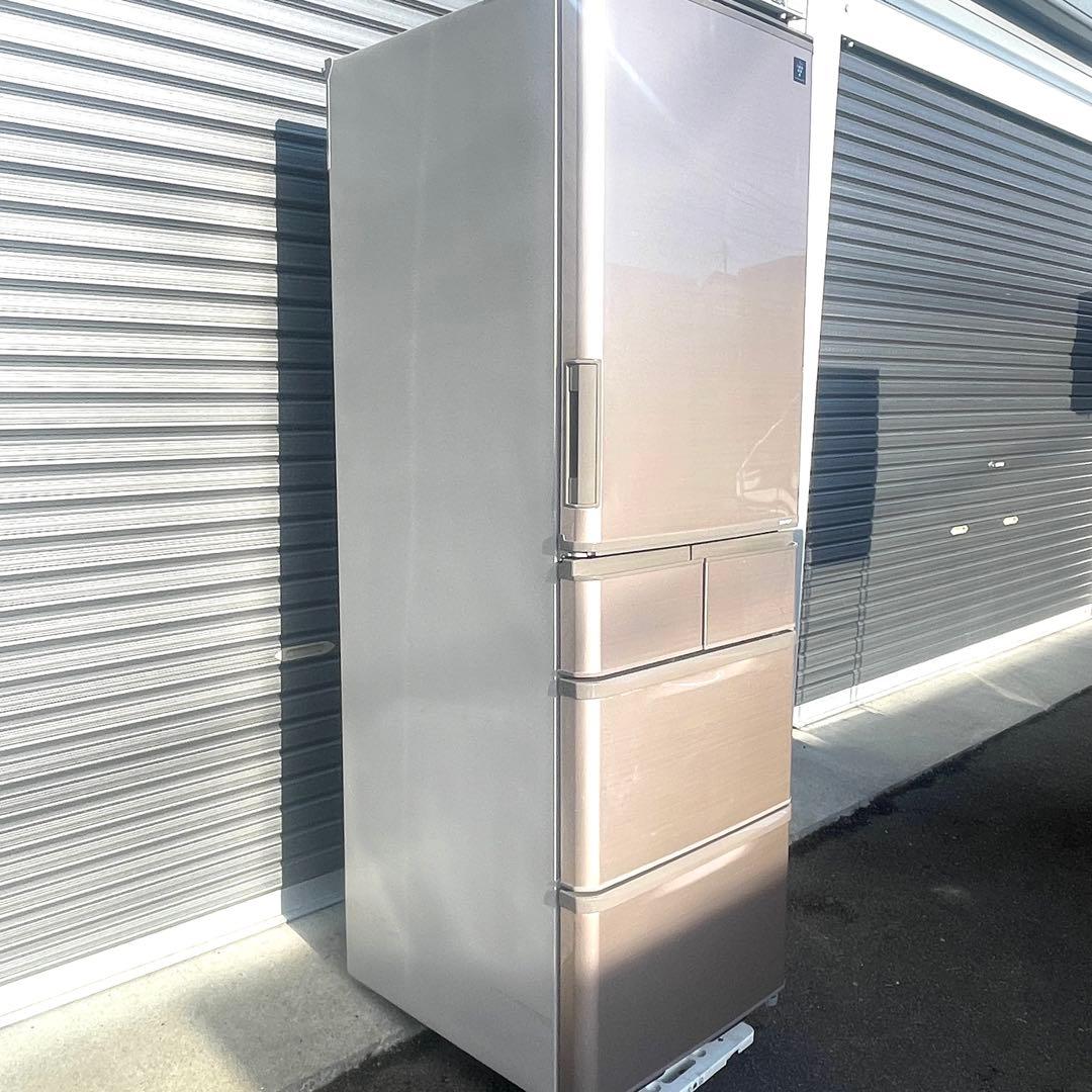 【配送設置無料】SHARP 冷蔵庫 SJ-X416J 412L どっちもドア