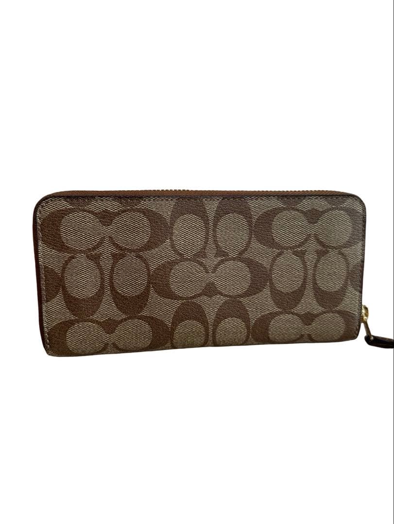 COACH コーチ シグネチャー ショルダーバッグ 長財布 セット ブラウン