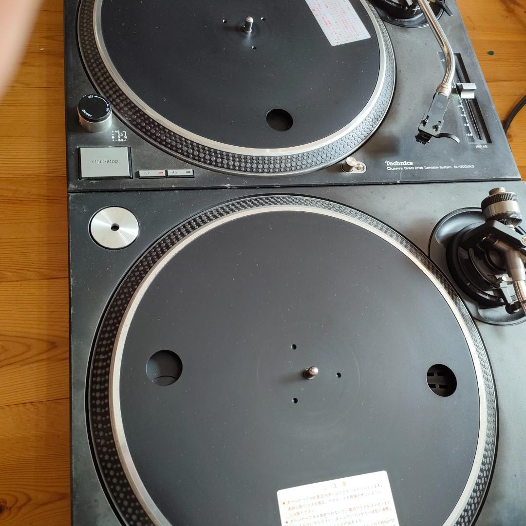 Technics ターンテーブル SL-1200MK3　2台セット