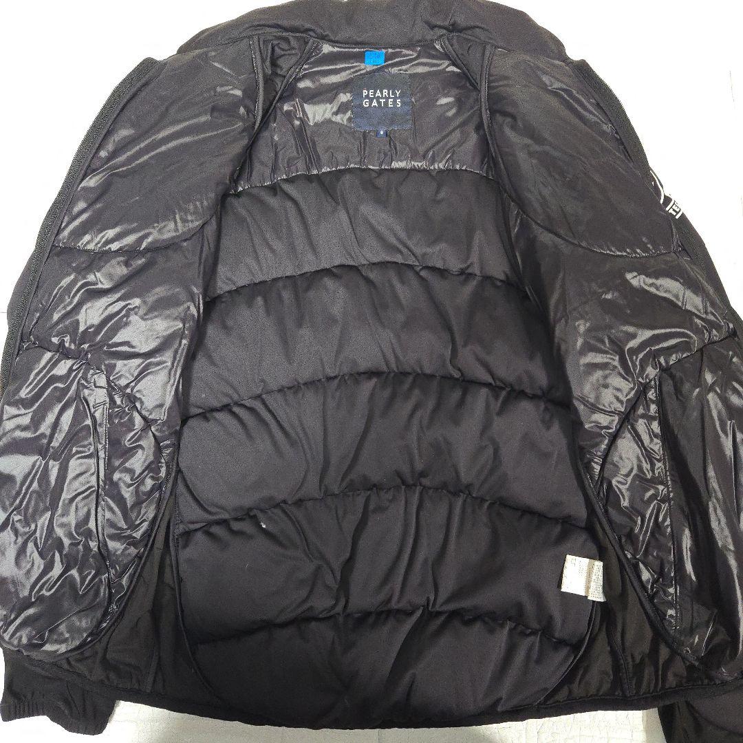 【極美品✨️】PEARLY GATES ブラック メンズダウンジャケット 6